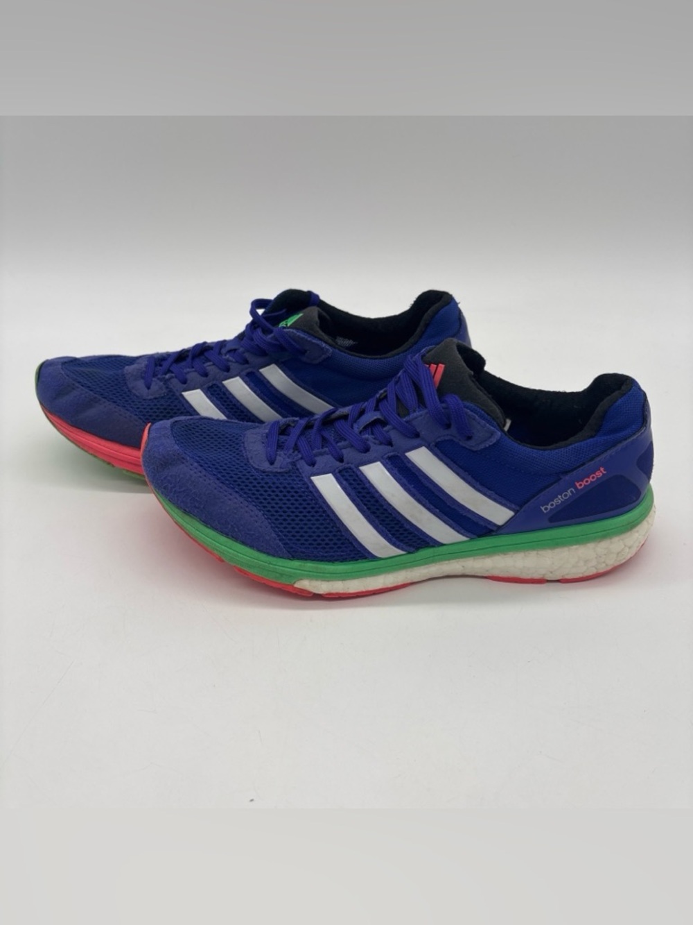 Adidas Adizero Boston Boost 5 Women’s Blue Running Shoes Size US 7 UK 5.5 - Picture 3 of 9